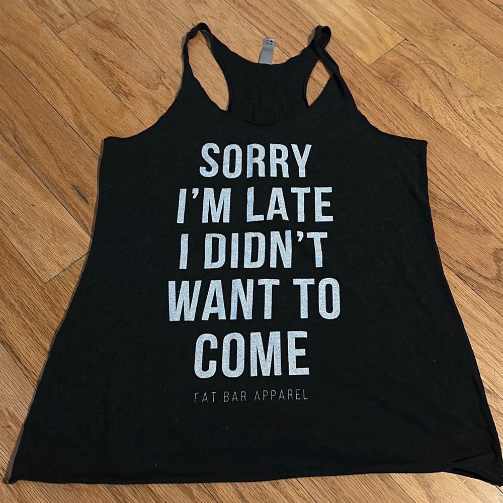 Gym tank. Size L